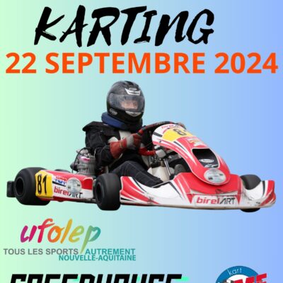 TROPHEE UFOLEP NOUVELLE AQUITAINE 2024 – COURSE D'ESCOURCE 40 – 22 SEPTEMBRE 2024